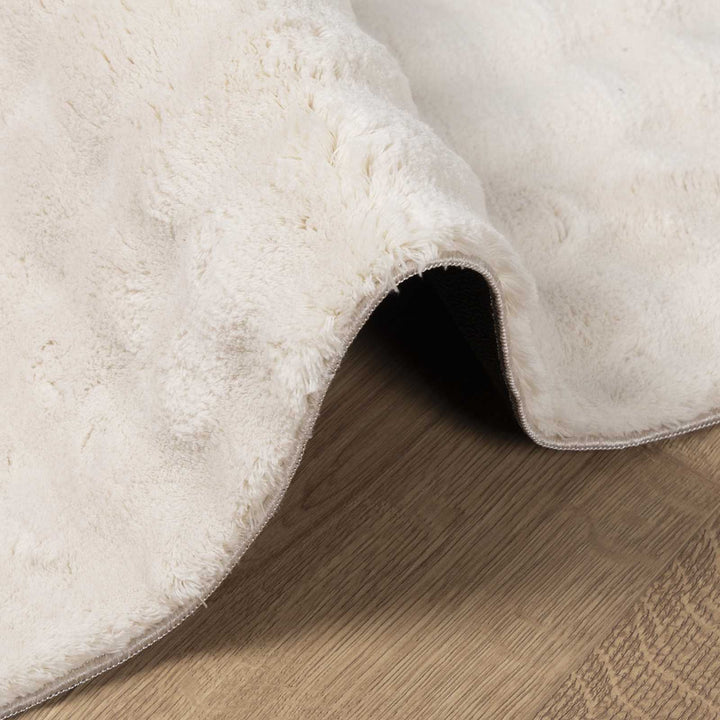 Områdetæpper Rektangulær SIROLO Beige 170 x 120 cm Polyester