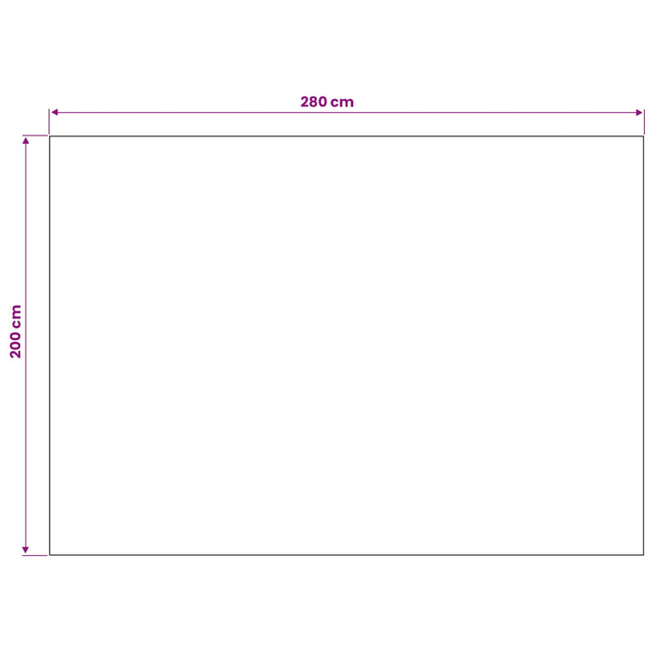Områdetæpper Rektangulær SIROLO Beige 280 x 200 cm Polyester