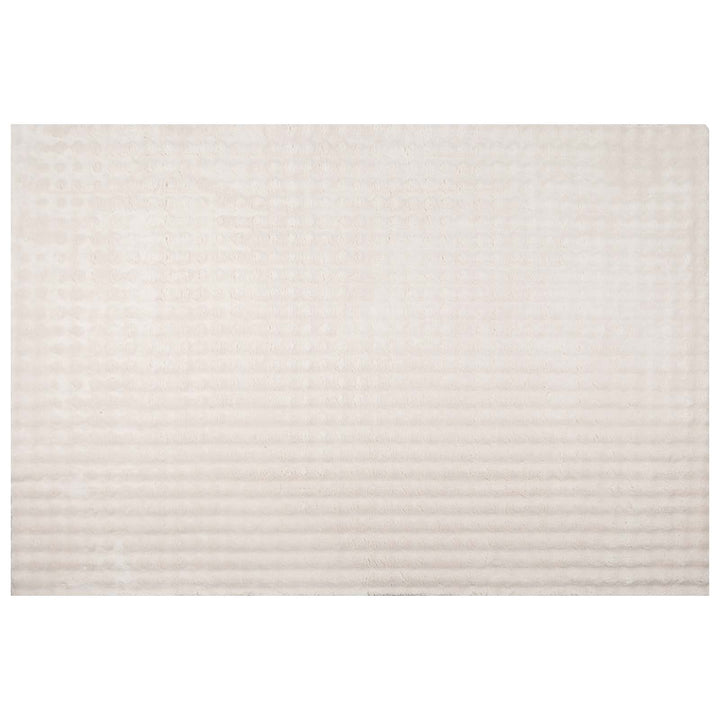 Områdetæpper Rektangulær SIROLO Beige 280 x 200 cm Polyester