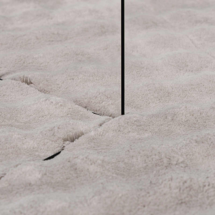 Områdetæpper Rektangulær SIROLO Sandfarvet 200 x 80 cm