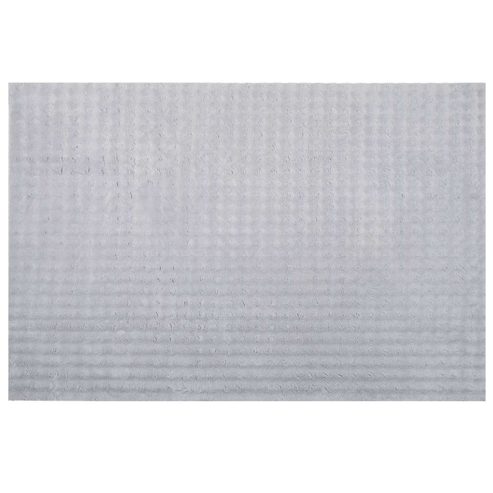Områdetæpper Rektangulær SIROLO Grå 170 x 120 cm Polyester