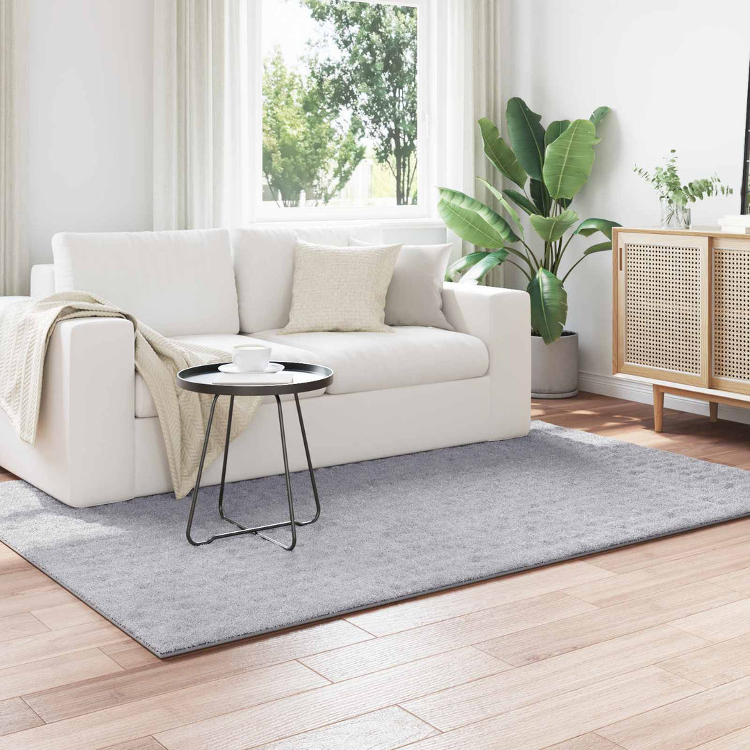 Områdetæpper Rektangulær SIROLO Grå 230 x 160 cm Polyester
