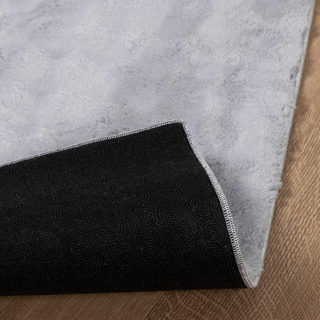 Områdetæpper Firkantet SIROLO Grå 200 x 200 cm Polyester