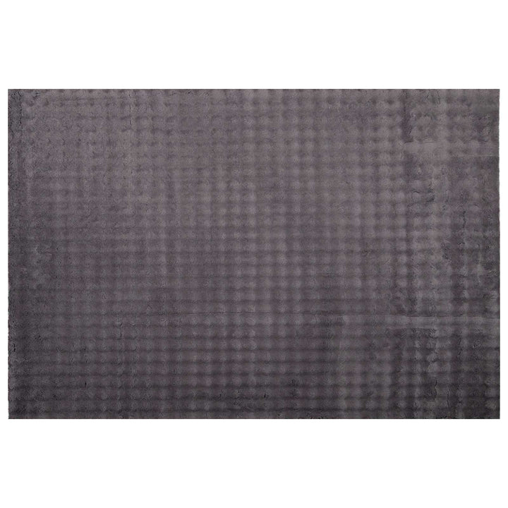 Områdetæpper Rektangulær SIROLO Antracit 340 x 240 cm Polyester