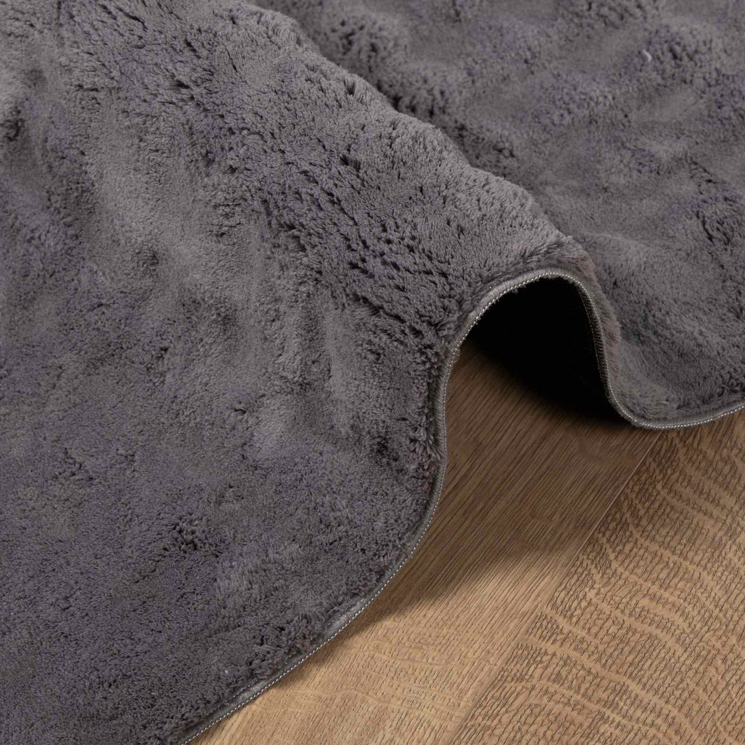 Områdetæpper Firkantet SIROLO Antracit 200 x 200 cm Polyester