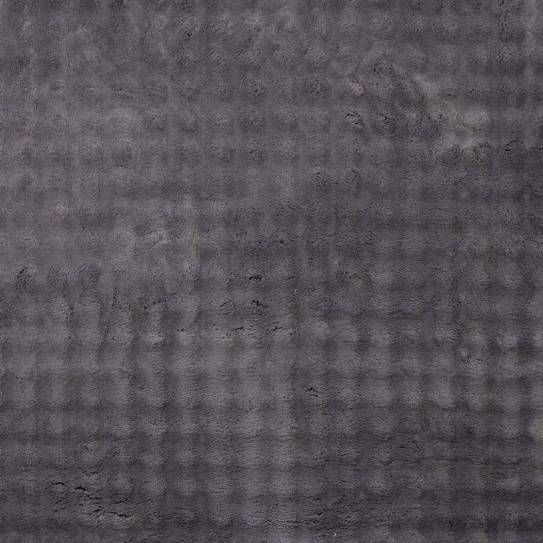 Områdetæpper Rund SIROLO Antracit Ø 120 CM Polyester