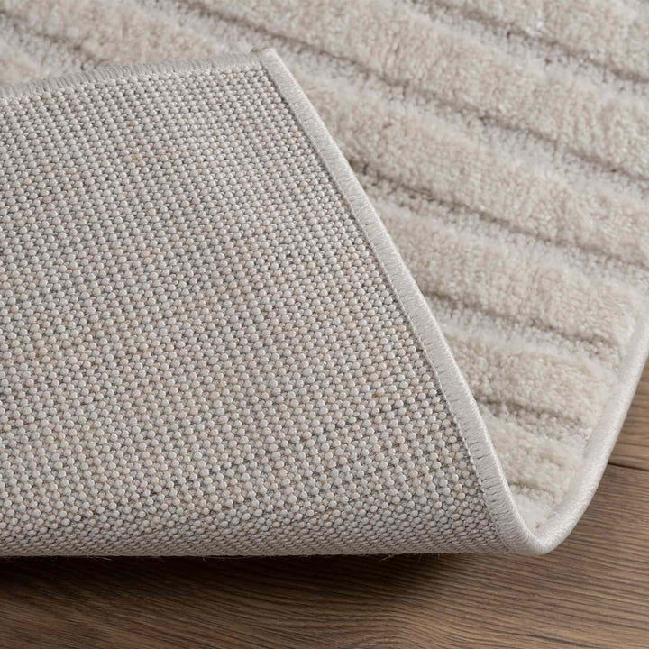 Områdetæpper Rektangulær GALATI Creme 200 x 80 cm Polyester