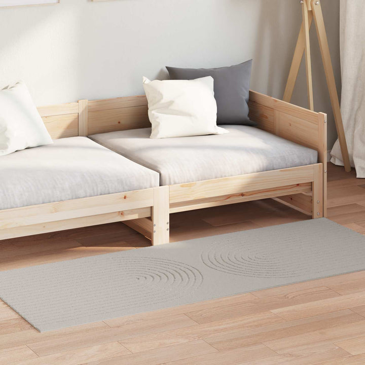 Områdetæpper Rektangulær GALATI Creme 200 x 80 cm Polyester