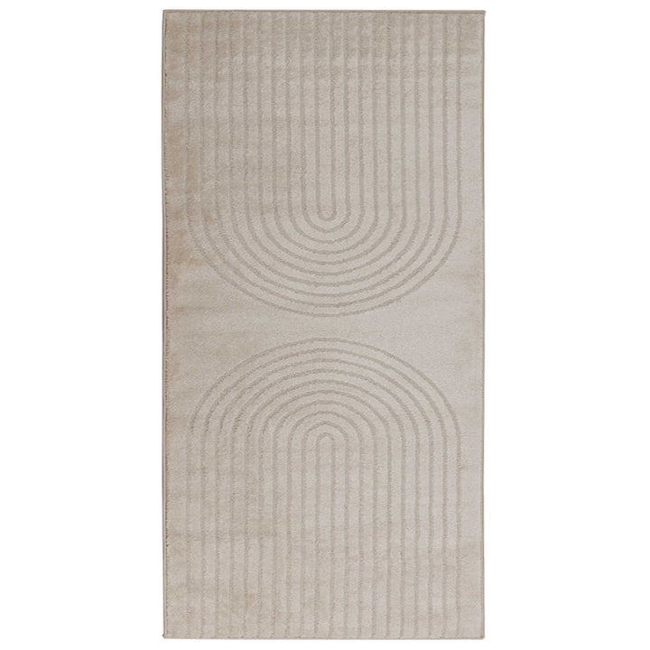 Indendørs tæppe GALATI Beige 150 x 80 cm Polyester