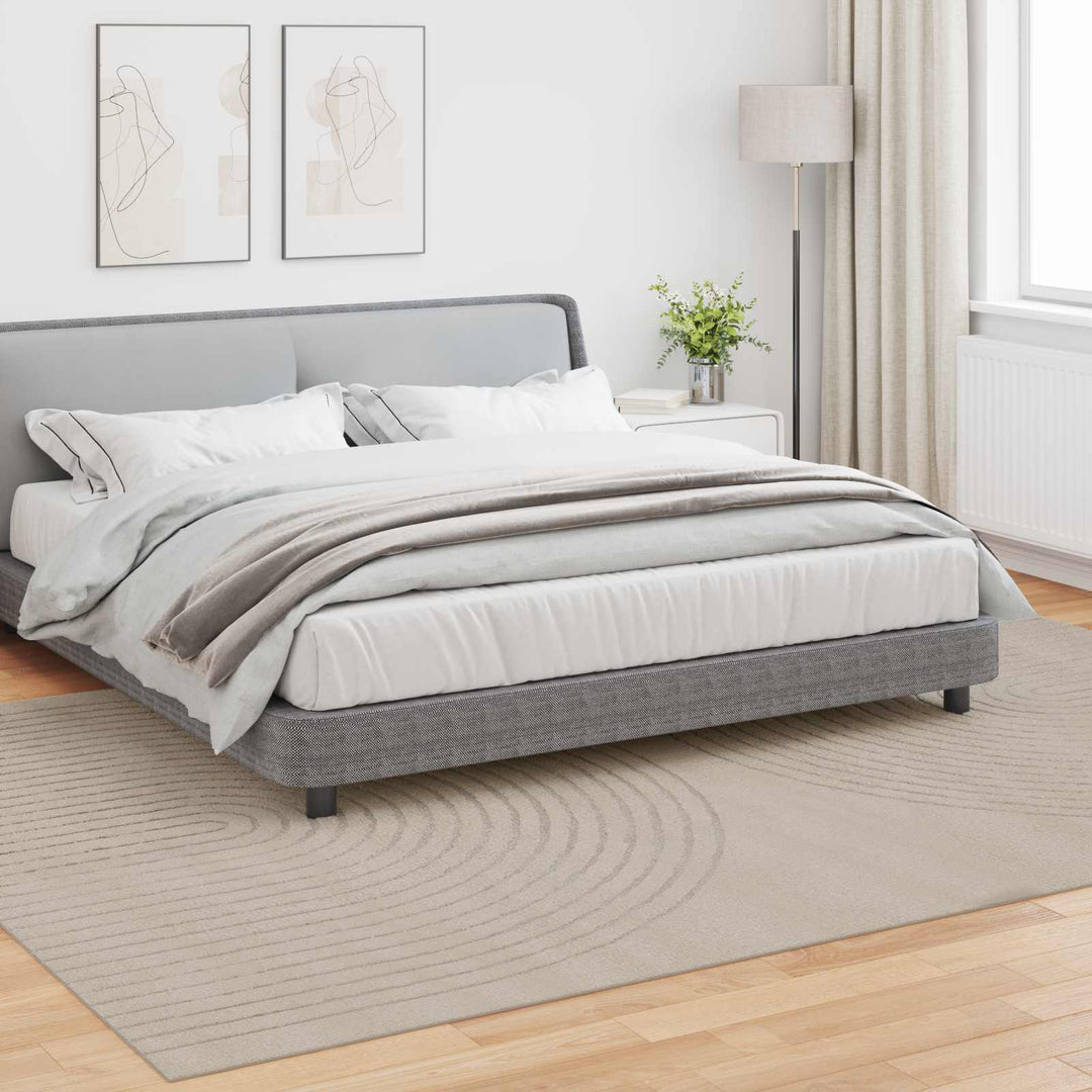 Indendørs tæppe GALATI Beige 280 x 200 cm Polyester