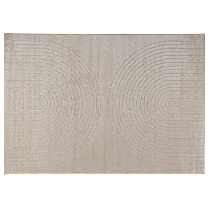 Områdetæpper Rektangulær GALATI Beige 280 x 200 cm Polyester