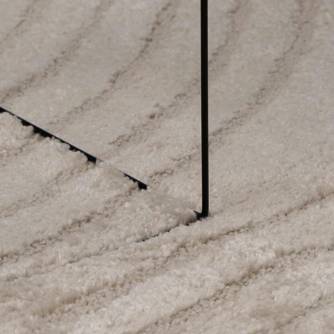 Områdetæpper Rektangulær GALATI Beige 340 x 240 cm Polyester