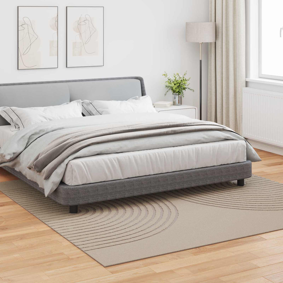 Indendørs tæppe GALATI Beige 240 x 240 cm Polyester