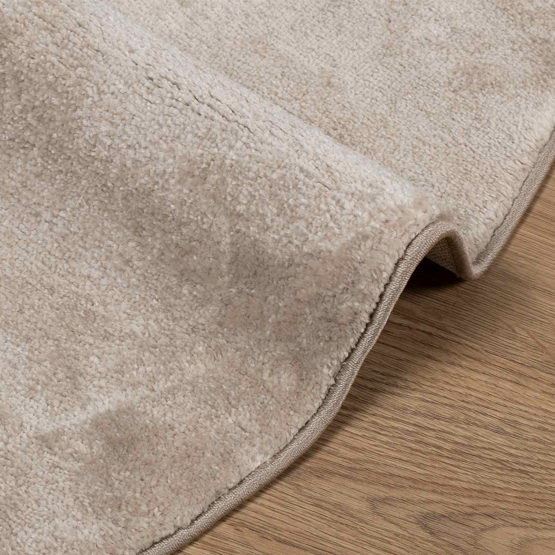 Indendørs tæppe GALATI Beige Ø 160 CM Polyester