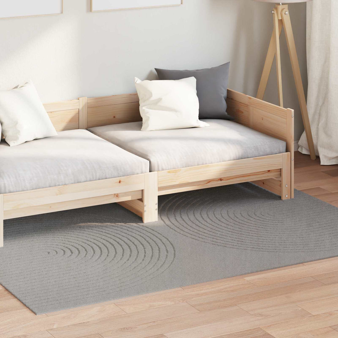 Indendørs tæppe GALATI Grå 230 x 160 cm Polyester