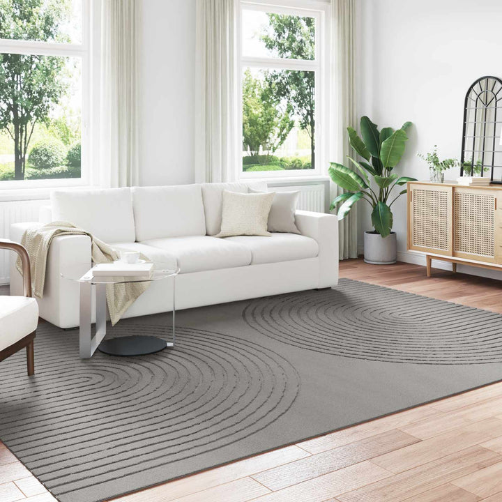 Indendørs tæppe GALATI Grå 280 x 200 cm Polyester