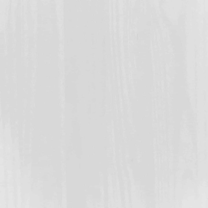 Garderober med skuffe Hvid 55 x 38 x 170 cm Massiv fyrretræ