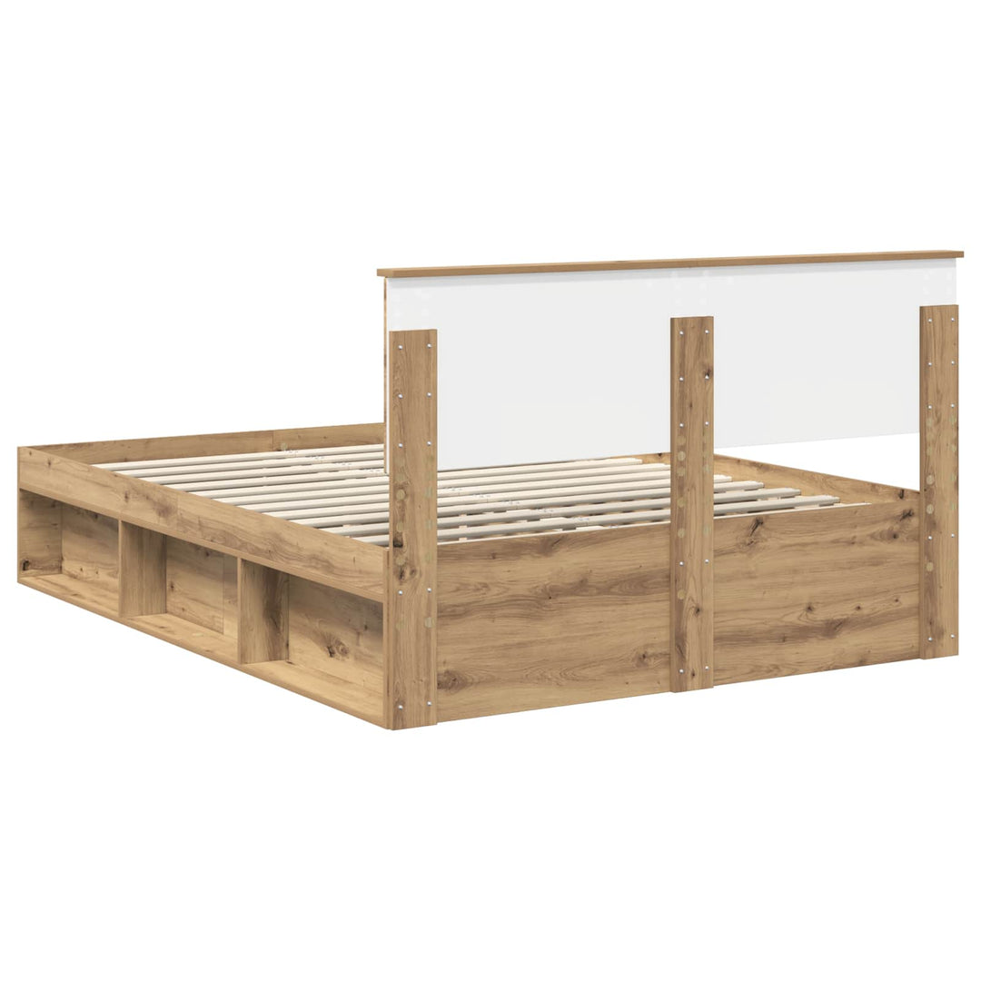 Sengestel Artisan eg 140 x 190 cm Konstrueret træ