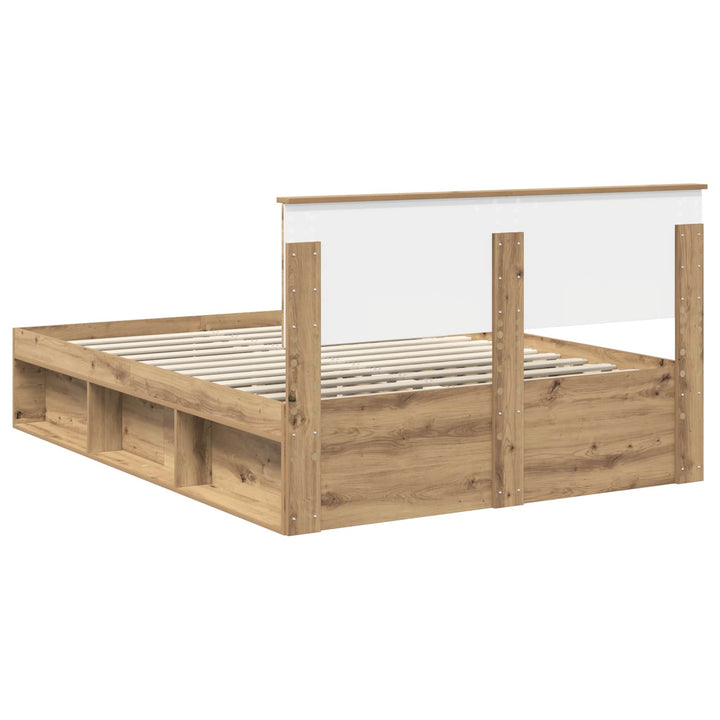 Sengestel Artisan eg 140 x 190 cm Konstrueret træ