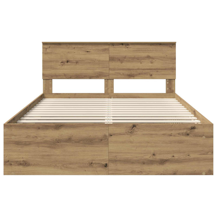 Sengestel Artisan eg 140 x 190 cm Konstrueret træ