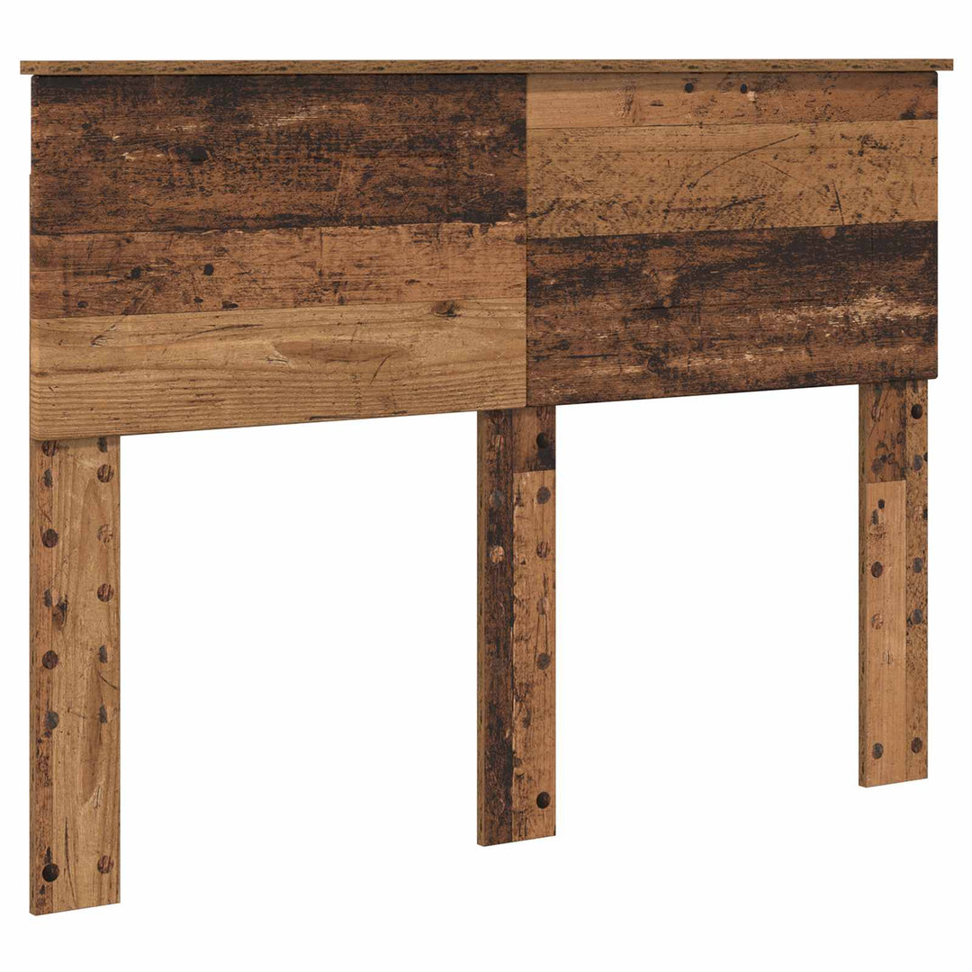 Sengestel Gammelt træ 135 x 190 cm Konstrueret træ