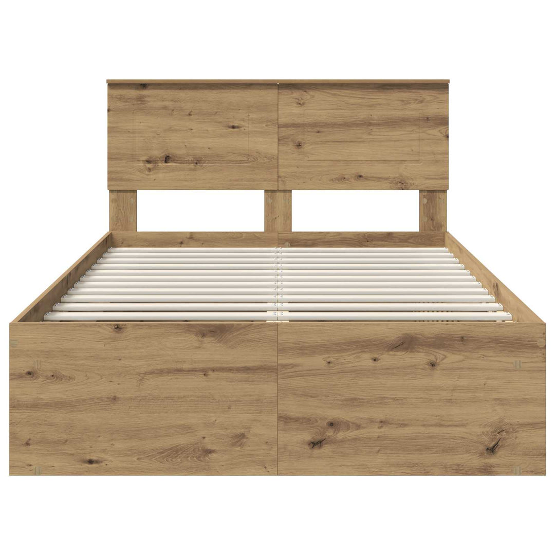 Sengestel Artisan eg 120 x 200 cm Konstrueret træ