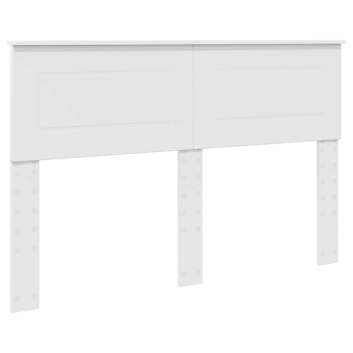 Sengestel med skuffe Hvid 140 x 190 cm Ingeniørtræ