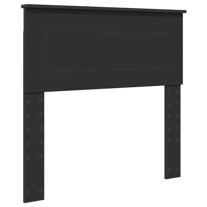 Sengestel med skuffe Sort 90 x 190 cm Ingeniørtræ