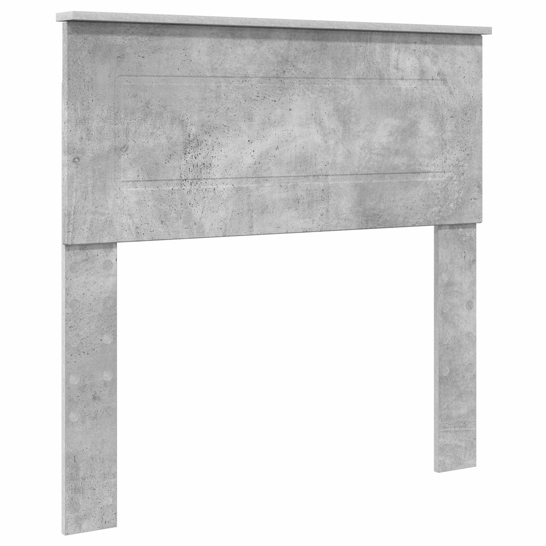 Opbevaringsseng Beton Grå 90 x 200 cm Konstrueret træ