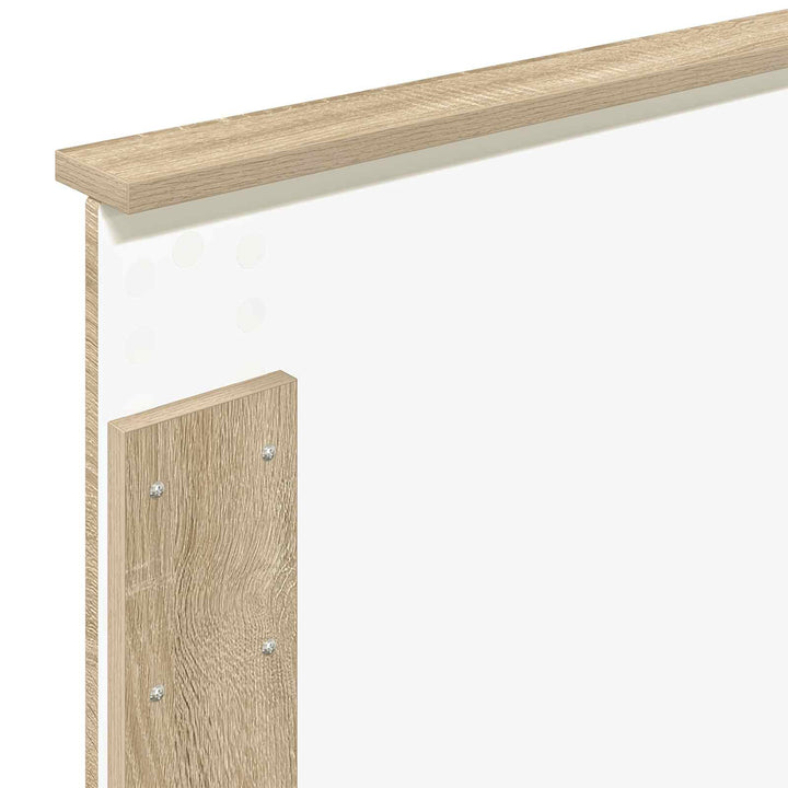 Sengestel med hovedgærde Sonoma eg 90 x 190 cm Konstrueret træ