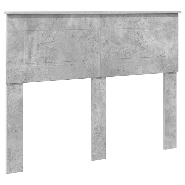 Sengestel med hovedgærde Beton Grå 120 x 200 cm Konstrueret træ