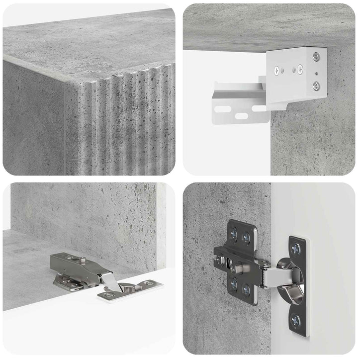 Beton Grå 60 x 31 x 29,5 cm