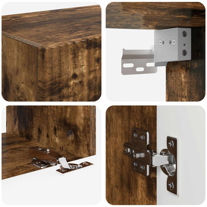 Røget eg 60 x 31 x 29,5 cm