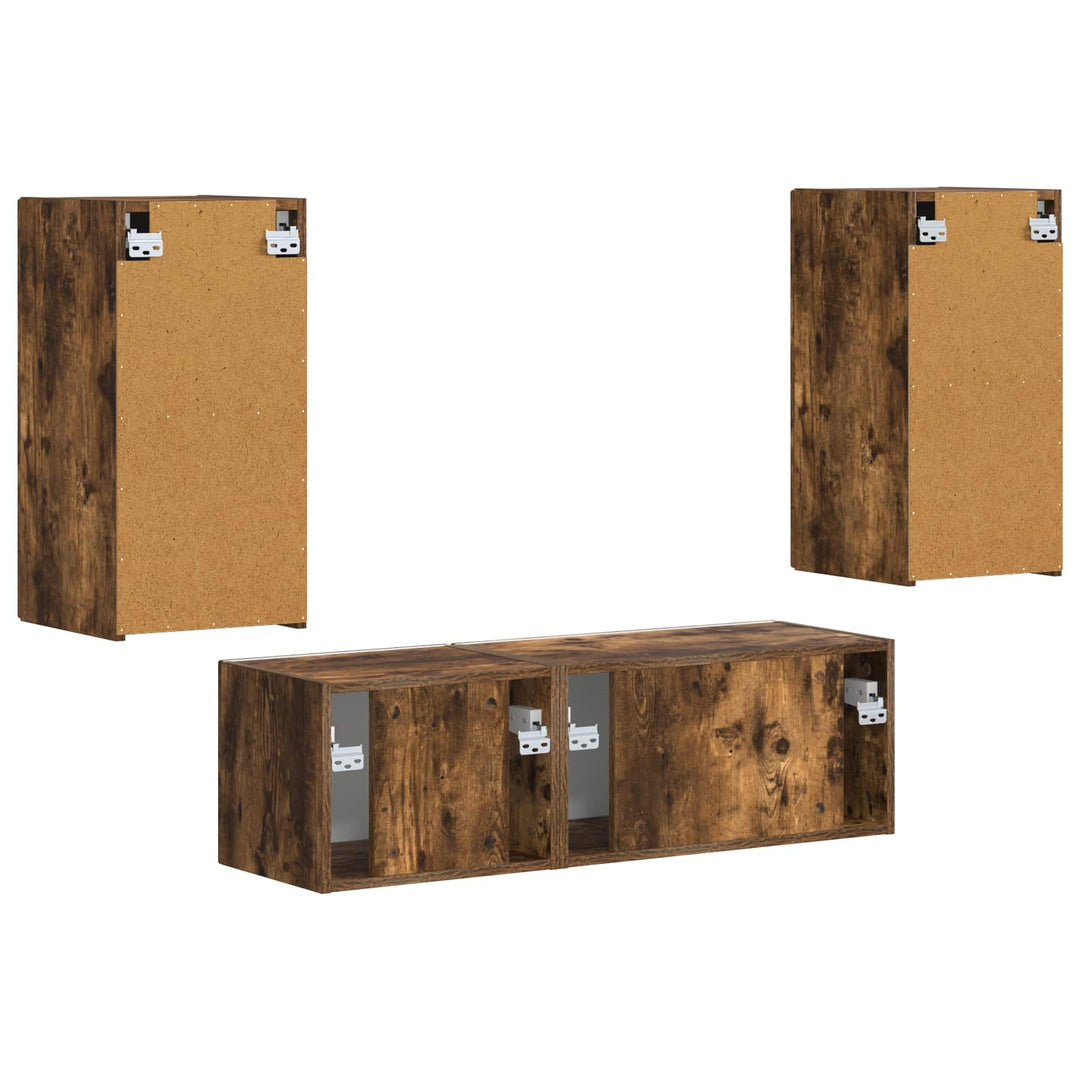 Røget eg 60 x 31 x 29,5 cm