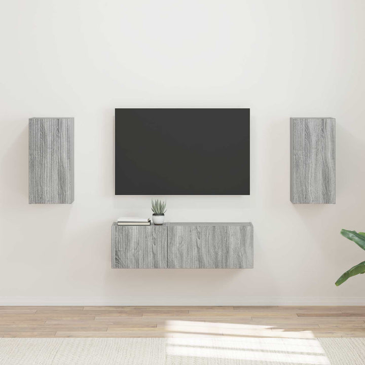 Grå Sonoma 60 x 31 x 29,5 cm