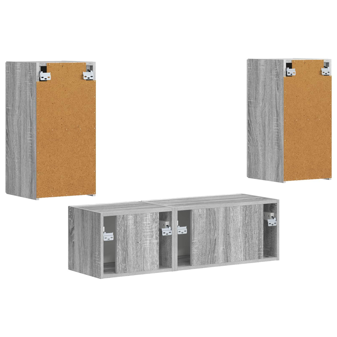 Grå Sonoma 60 x 31 x 29,5 cm