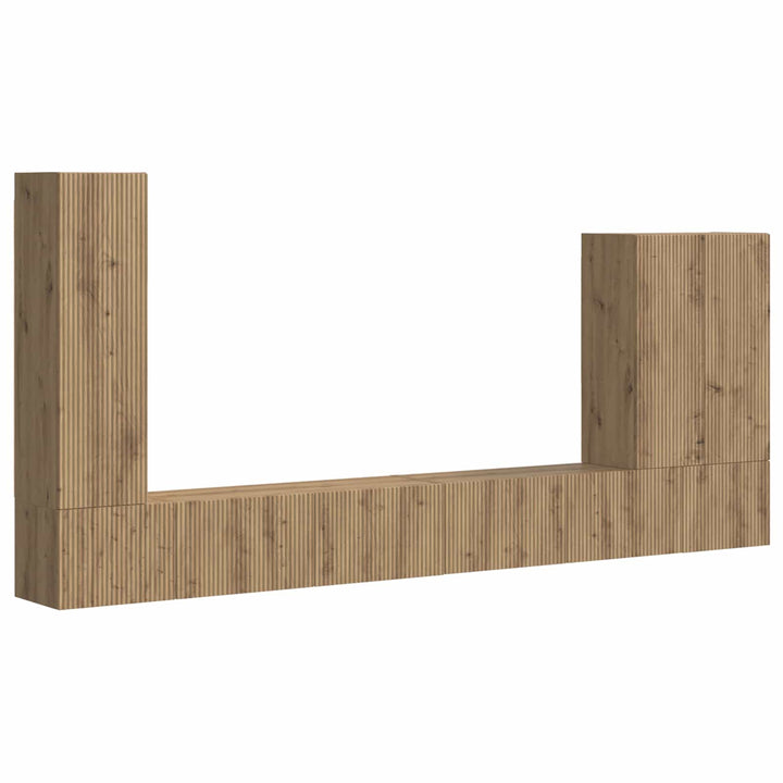 Vægmonteret 6 pcs Artisan Egetræ