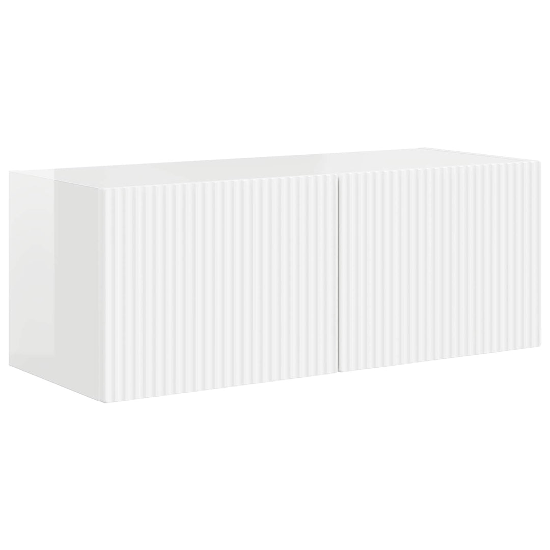 4 pcs Høj gloss hvid