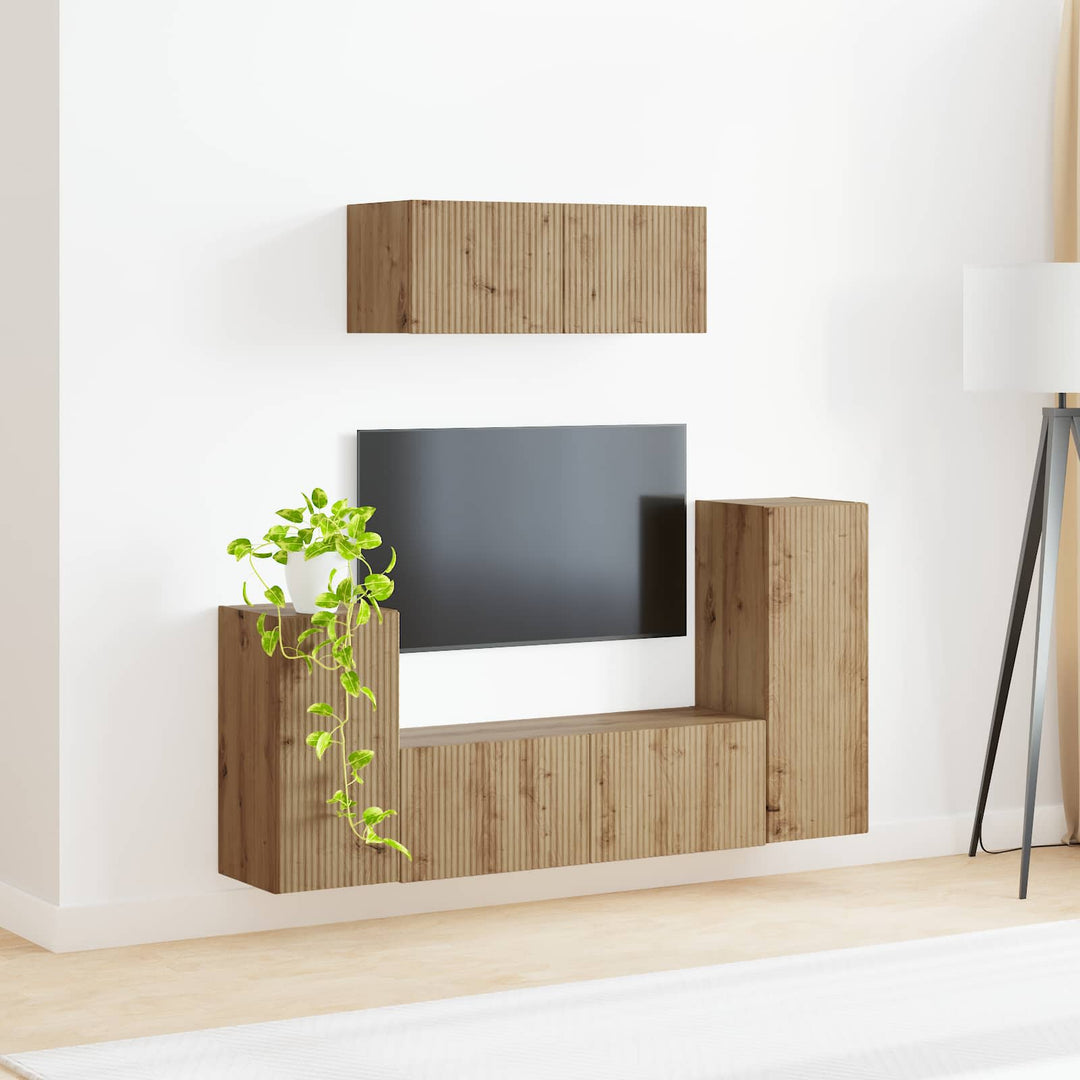 4 pcs Artisan Egetræ