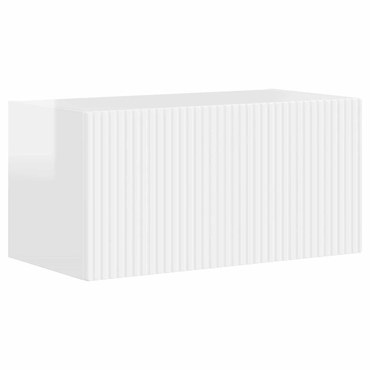 3 pcs Høj gloss hvid