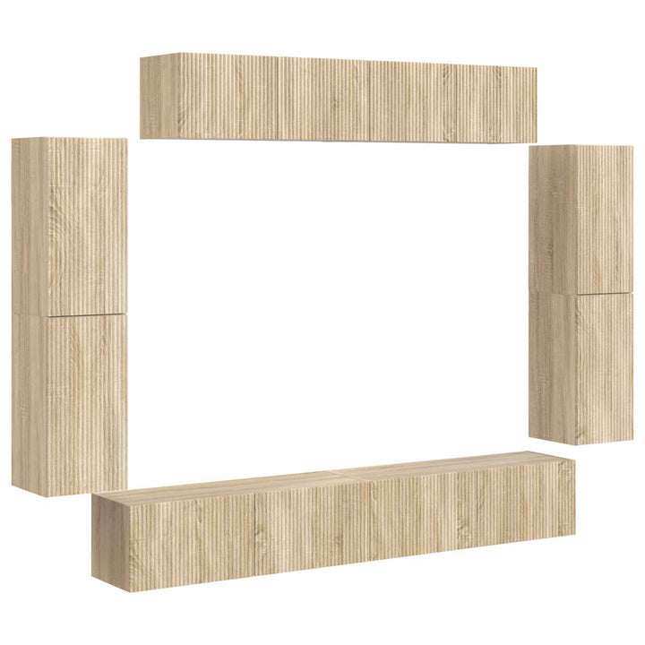 TV-skab 8 pcs Sonoma eg