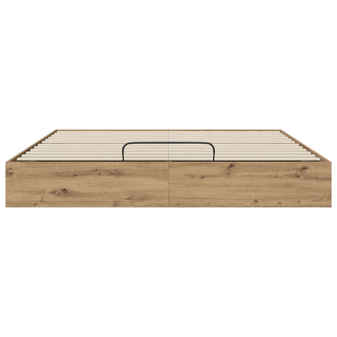 Ottoman Sengestel Artisan eg 203 x 180 x 25 cm Konstrueret træ