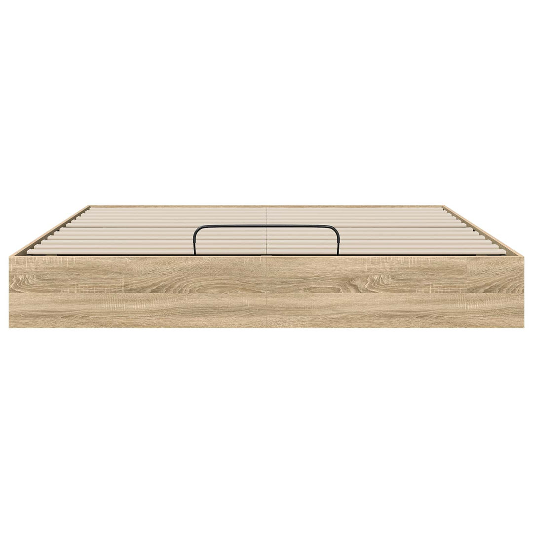 Ottoman Sengestel Sonoma eg 203 x 160 x 25 cm Konstrueret træ