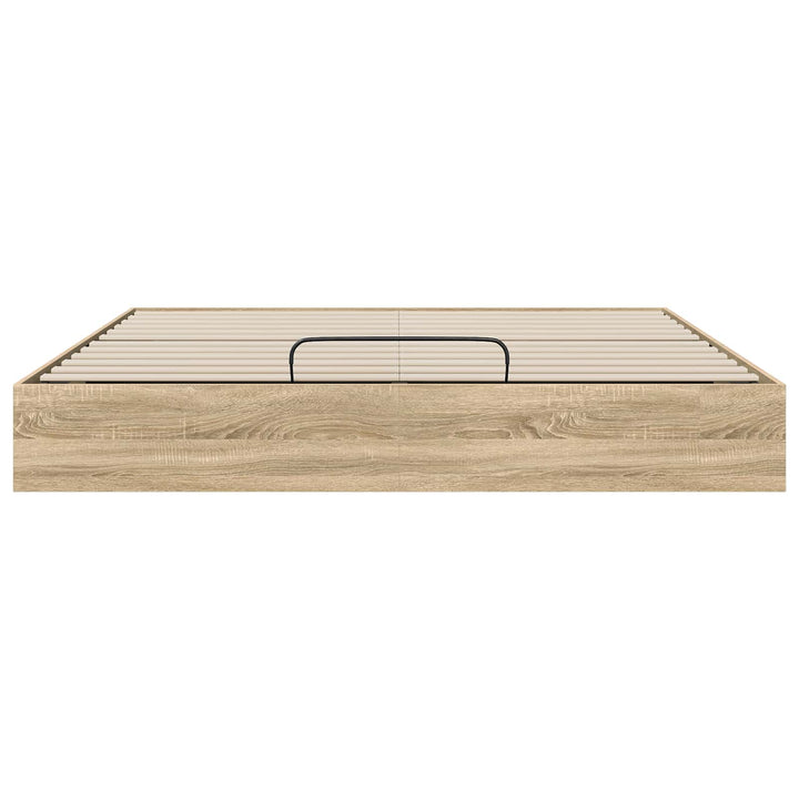 Ottoman Sengestel Sonoma eg 203 x 160 x 25 cm Konstrueret træ
