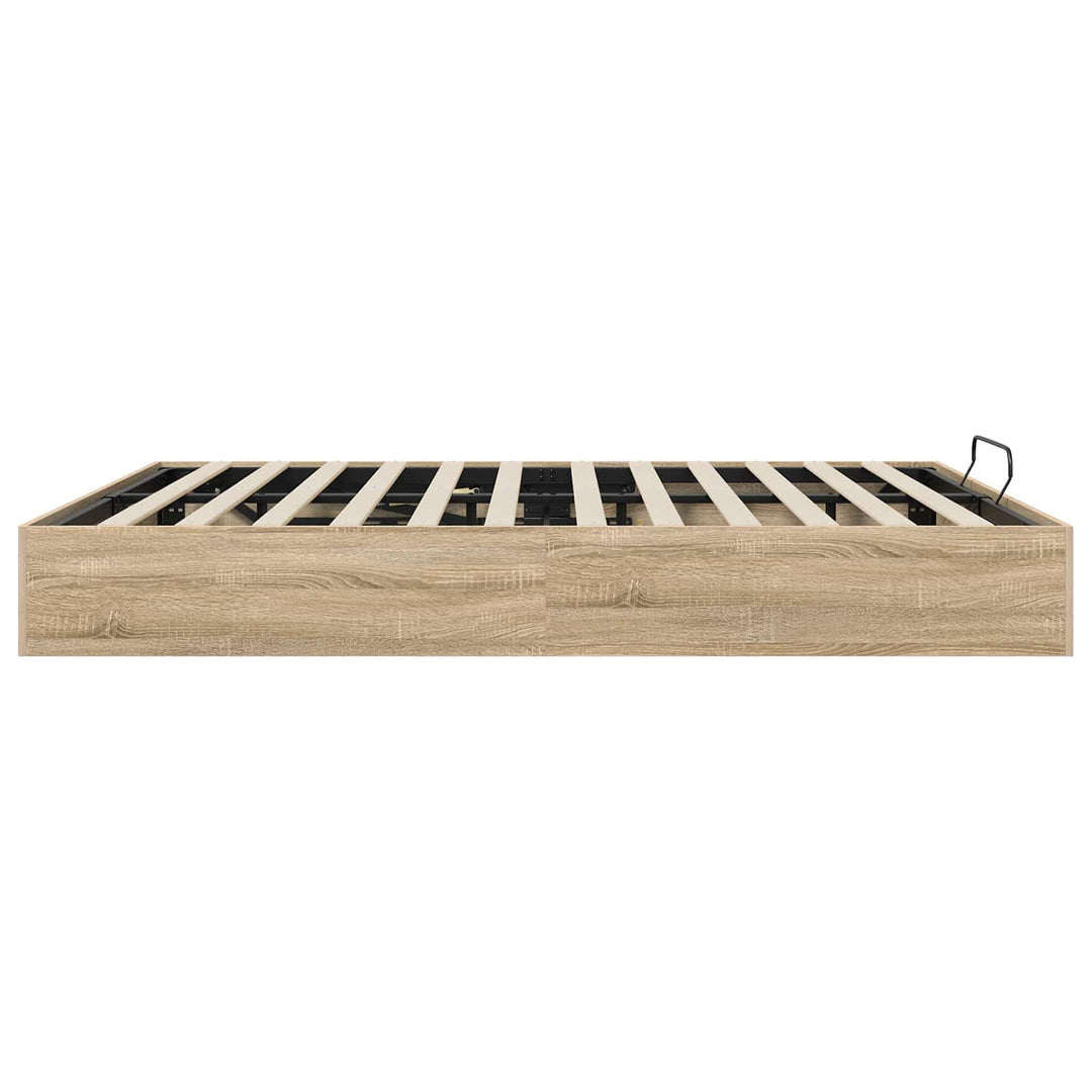 Ottoman Sengestel Sonoma eg 203 x 160 x 25 cm Konstrueret træ