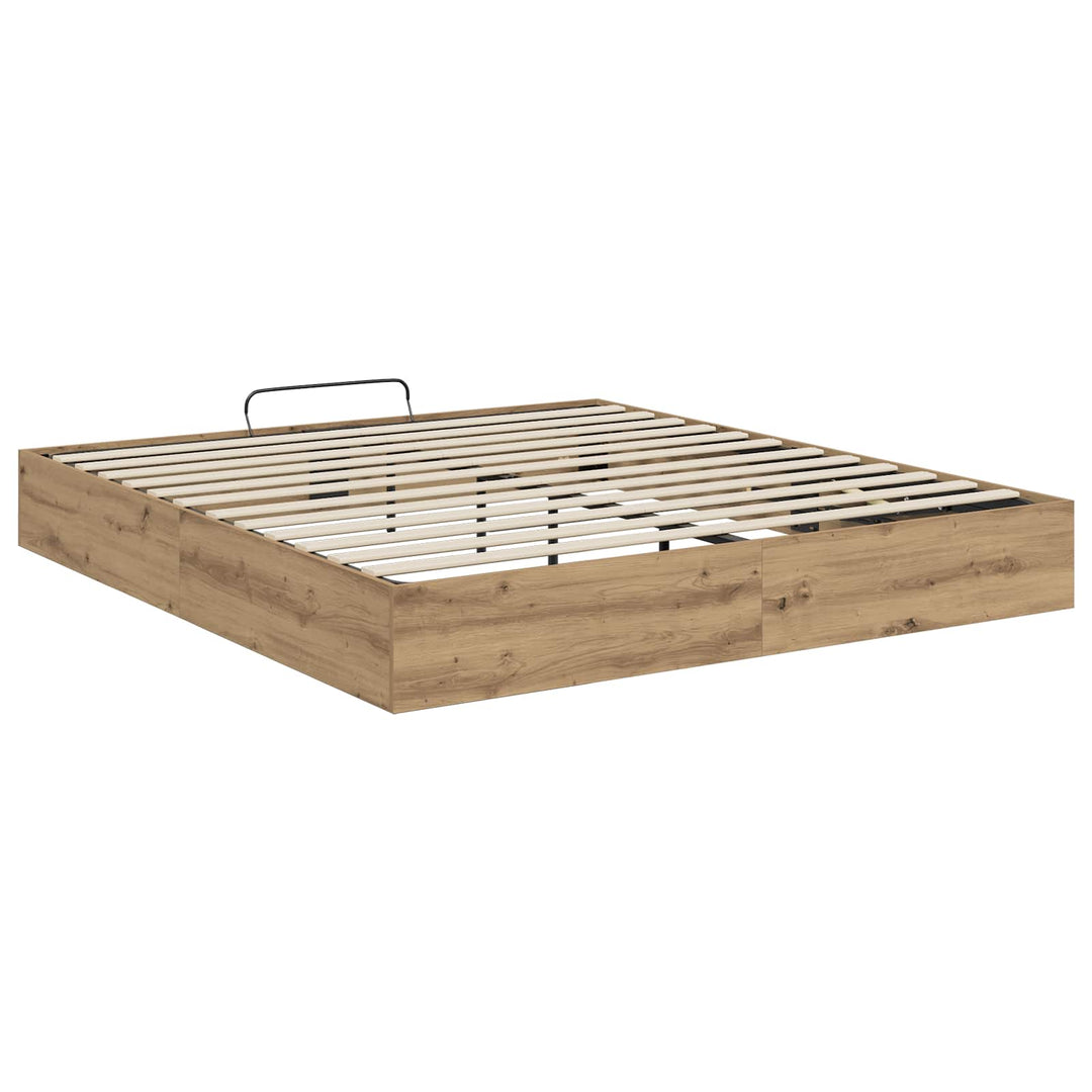 Ottoman Sengestel Artisan eg 203 x 160 x 25 cm Konstrueret træ
