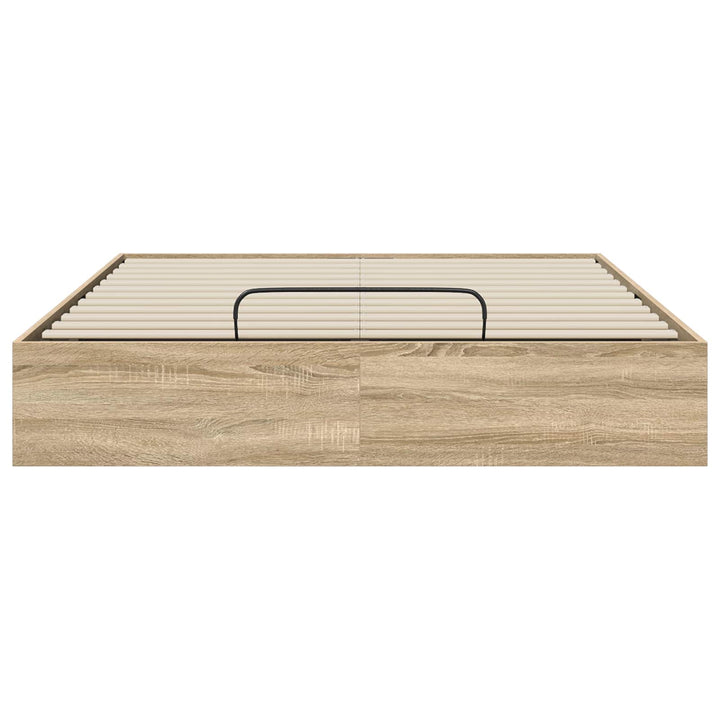 Ottoman Sengestel Sonoma eg 203 x 150 x 25 cm Konstrueret træ