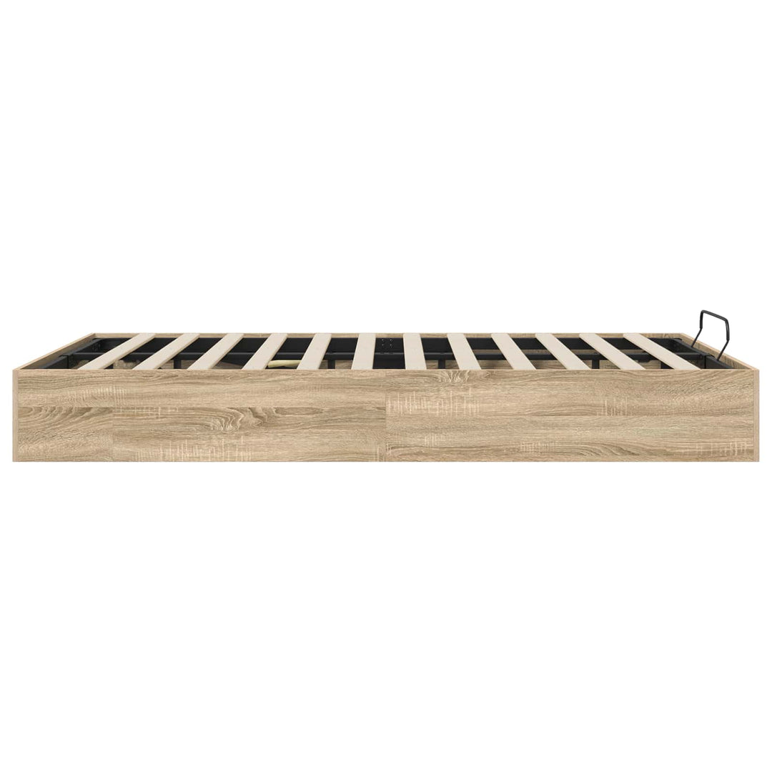 Ottoman Sengestel Sonoma eg 203 x 120 x 25 cm Konstrueret træ