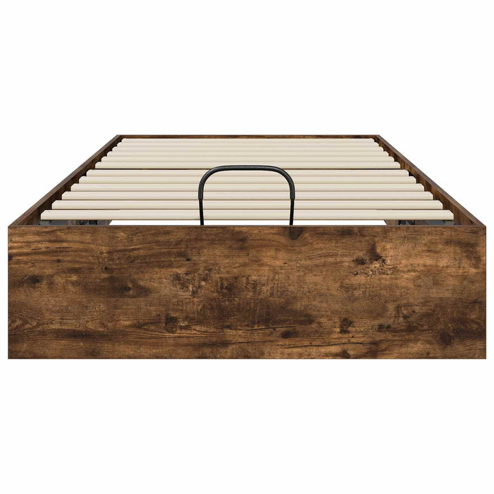 Ottoman Sengestel Røget Eg 203 x 100 x 25 cm Konstrueret træ