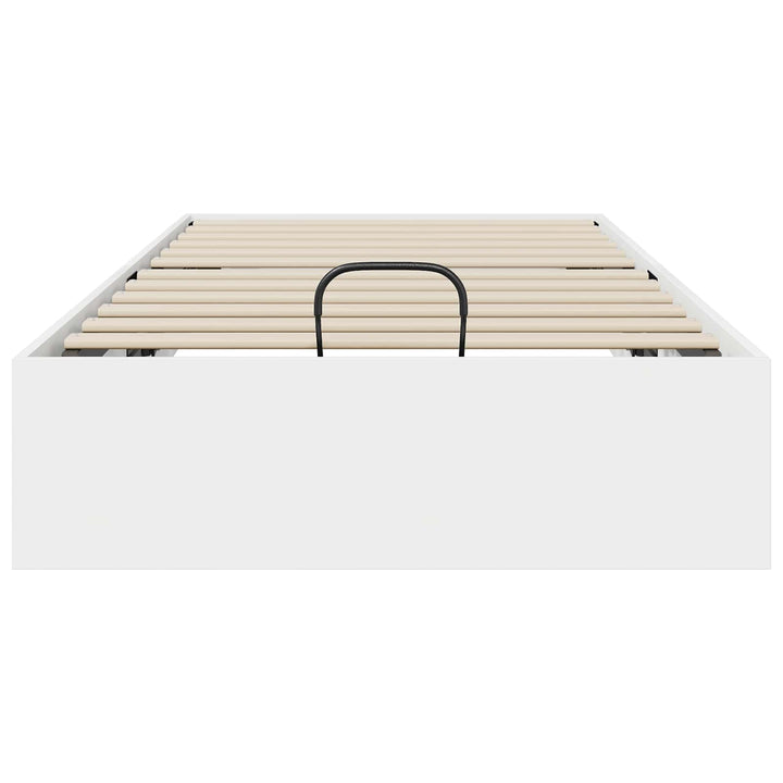 Ottoman Sengestel Hvid 203 x 90 x 25 cm Konstrueret træ